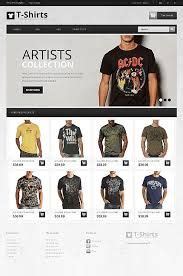 10 T Shirt Website Template Perfect Template Ideas