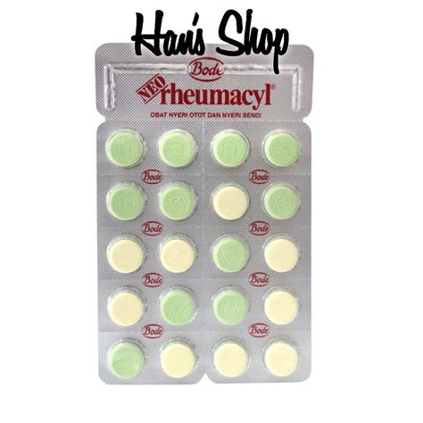 Jual Neo Rheumacyl Strip Isi Tablet Obat Nyeri Otot Dan Nyeri