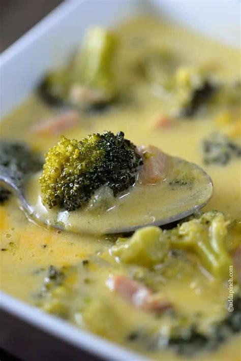 Broccoli Cheese Soup Recipe - Add a Pinch