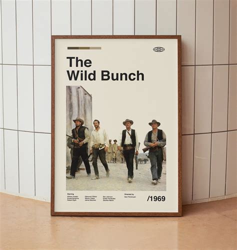 The Wild Bunch Vintage Movie Poster American Western Cowboy - Etsy ...