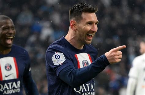 Lionel Messi Scores Reaches 700 Club Goals In PSG Win Vs Olympique