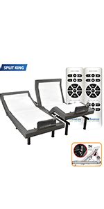 Amazon MAXXPRIME Wall Hugger Adjustable Bed Frame With Okin Motor