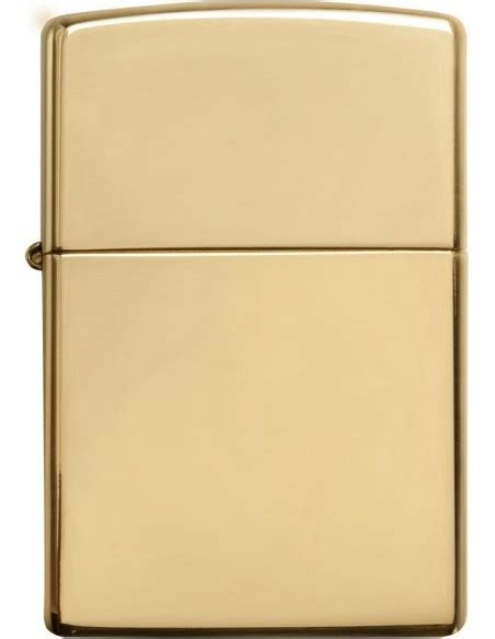 Zippo High Polish Brass