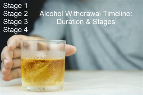 Alcohol Withdrawal Timeline What To Expect Stages And Duration