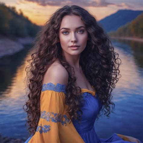 Premium Photo Photo Portrait Of A Beautiful Ukrainian Girl