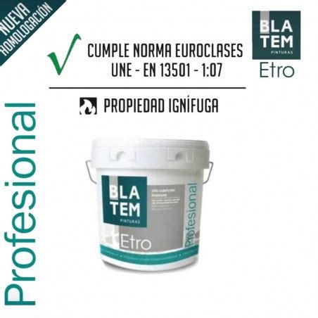 Pintura Plastica Mate Int Ext Etro L