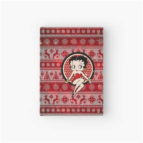 Cuaderno De Tapa Dura Betty Boop Collage Rojo Betty Boop Betty Boop