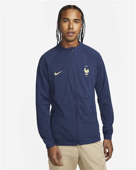 Veste De Football En Maille Fff Academy Pro Pour Homme Nike Be