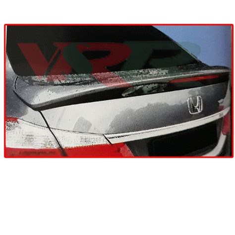 Honda Accord Oe Style Rear Back Bonnet Bonet Trunk Boot Lip Wing