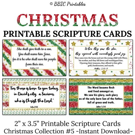 Christmas Bible Verses For Cards