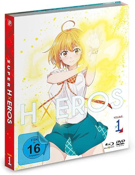 Super Hxeros Vol 1 [blu Ray And Dvd] Uncut Limited Edition