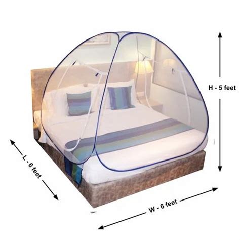 Polyester SILVER SHINE Foldable Mosquito Bed Net Tent For Home At Rs