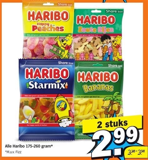 Alle Haribo 175 260 Gram Aanbieding Bij Albert Heijn