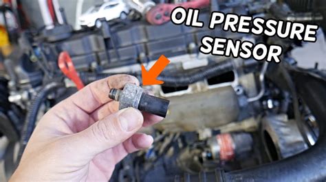 HYUNDAI SANTA FE OIL PRESSURE SENSOR SWITCH LOCATION REPLACEMENT