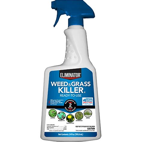 Eliminator Weed And Grass Killer Ready To Use Liquid Trigger 24 Ounces