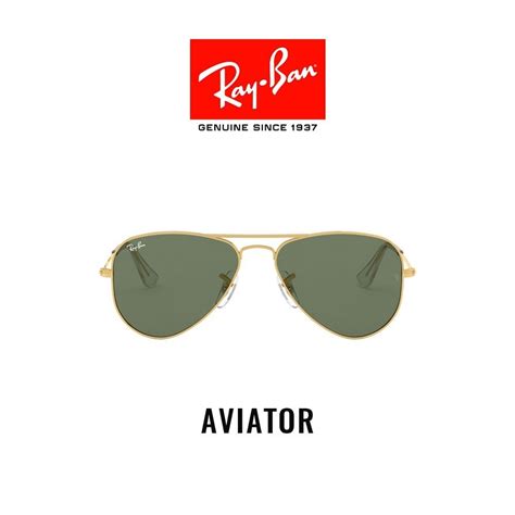 Ray Ban Junior Aviator Rj9506s 22371 Sunglasses Shopee Thailand