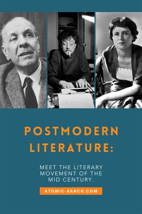 Postmodern Literature The Literary Movement Of The Mid Century