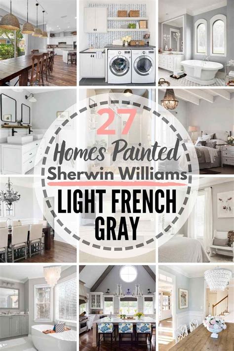 Read All About Sherwin Williams Light French Gray See It In Action In