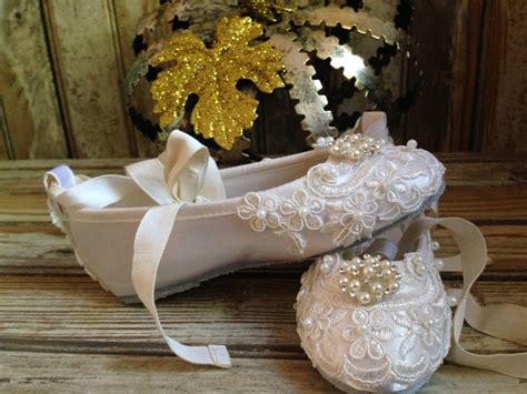 Custom Bridal Beaded Lace Flats Victorian Ballet Style Bride Etsy