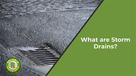 What Are Storm Drains