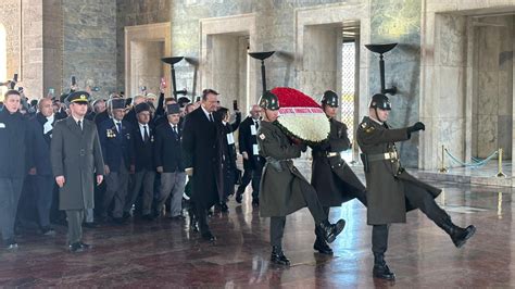 Beşiktaş ın yeni yönetiminden Anıtkabir e ziyaret