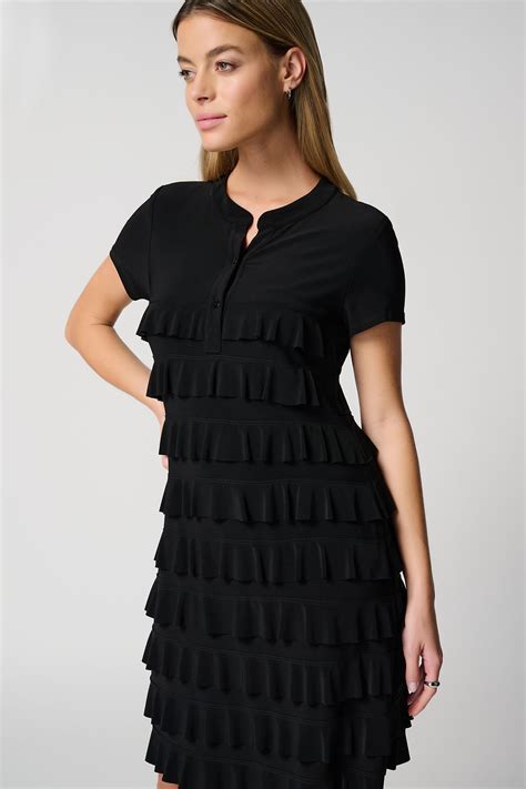 Joseph Ribkoff Flirty Ruffle Dress Chari Amster