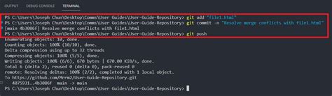 Pulling And Resolving Merge Conflicts Using Git And GitHub To Manage