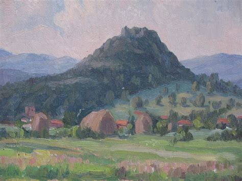 VINTAGE ORIGINAL PAINTING socialist realism landscape In | Etsy