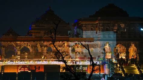 Ram Temple Inauguration ceremony live: When and where to watch live ...