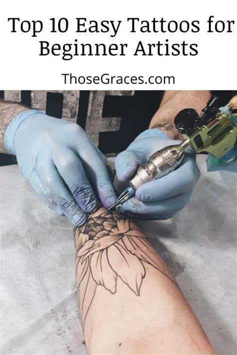 Top Easy Tattoos For Beginner Artists To Try With Pics