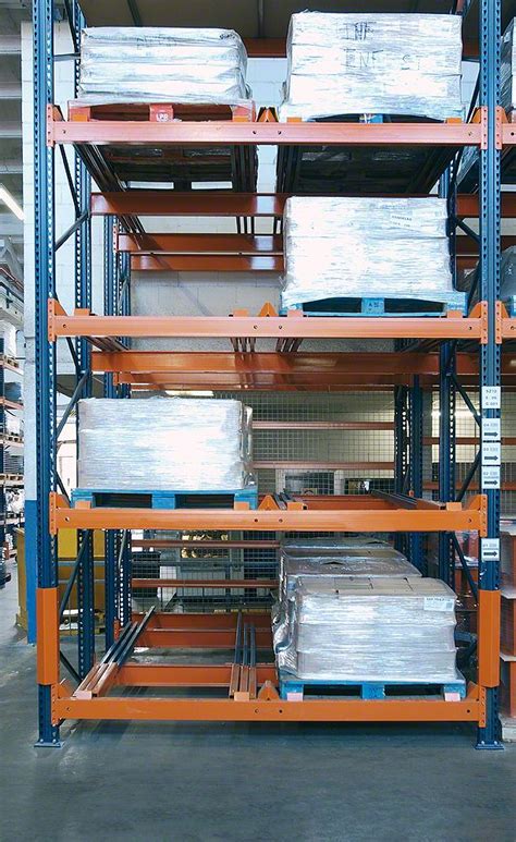 Push Back Pallet Racking Pallet Racking Lockers Thi T K V N Ph Ng