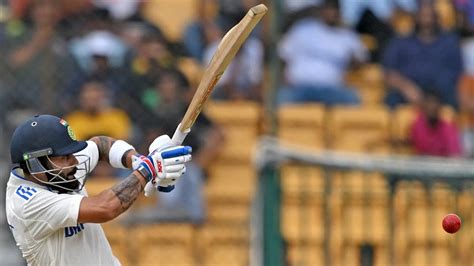 IND Vs NZ 1st Test Virat Kohli Completes 9 000 Test Runs Slowest