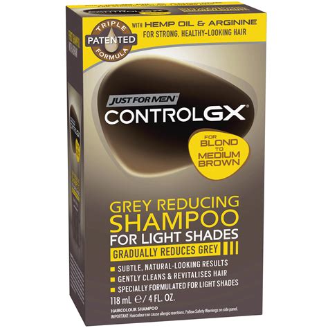 Just For Men Control Gx Gray Reducing Shampoo Shop Shampoo And Conditioner At H E B