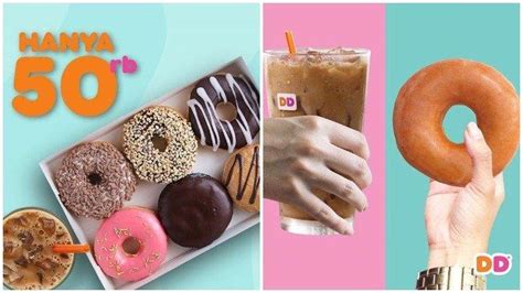 Promo Dunkin Donuts Beli 6 Donat Dan 1 Minuman Cuma Bayar Rp 50 Ribu Berikut Ketentuannya