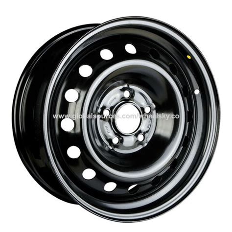 Buy Wholesale China Steel Wheel For Passenger Car, 16 X 6.5, Pcd5 X 110 ...