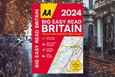 AA Big Easy Read Atlas Britain 2024 AA RatedTrips