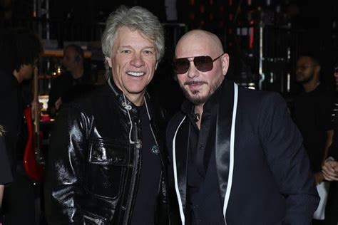 Jon Bon Jovi and Pitbull Perform 'Now or Never' at the 2024 Latin Grammys