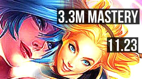 SONA Ez Vs LUX Jhin SUP 3 3M Mastery 400 Games 2 2 9 Rank