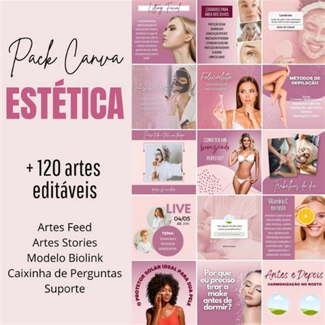 Pack Canva EstÉtica Rodolpho De Oliveira Do Nascimento Hotmart