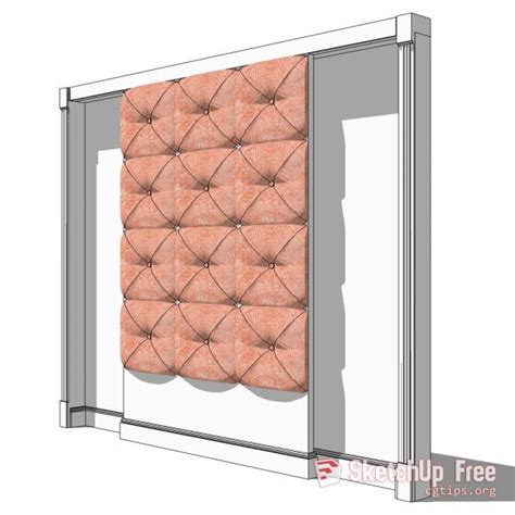 921 Wall Panel 007 Sketchup Model Free Download