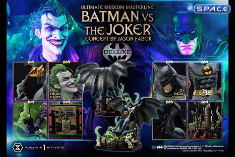 Scale Batman Vs The Joker Concept By Jason Fabok Deluxe Ultimate