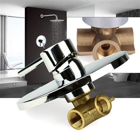 Miumaeov 1 2 Brass Shower Control Valve Wall Mounted For Bathroom