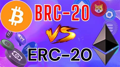 BRC 20 VS ERC 20 Key Features And Use Cases Which Token Standard