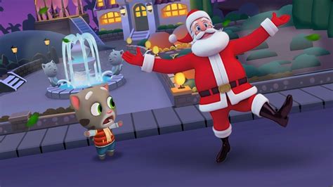 КТО КРУЧЕ? ГОВОРЯЩИЙ КОТ ТОМ - TALKING TOM ПРОТИВ Дед Мороз - - YouTube