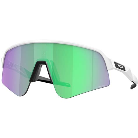 Oakley Sutro Lite Sweep Glasses Matte White Prizm Road Jade OO9465 0439