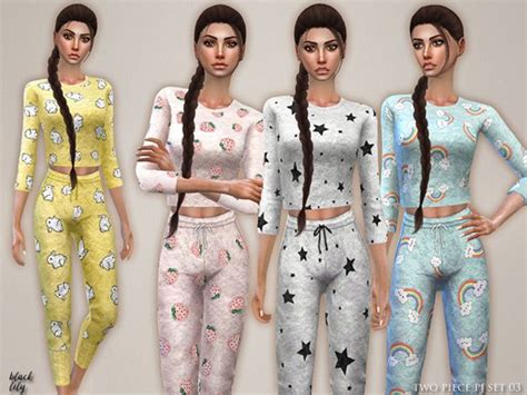 Sims 4 Pajamas Cc The Best Sleepwear For Your Sim Fandomspot Sims