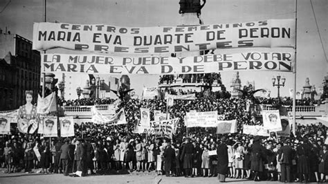 Voto Femenino Hace 73 Años Se Promulgaba La Ley 13010