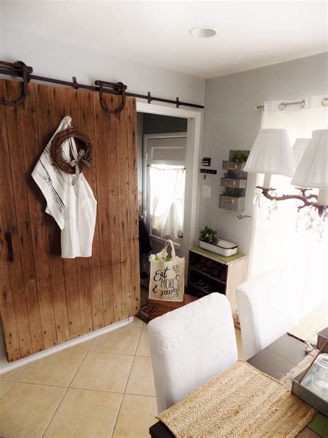 The Quaint Sanctuary Diy Thrifty Barn Door Divider