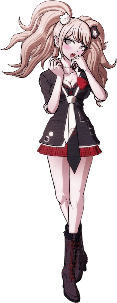 Image Junko Enoshima Dr2 Fullbody Sprite 11 Png Danganronpa Wiki Fandom Powered By Wikia