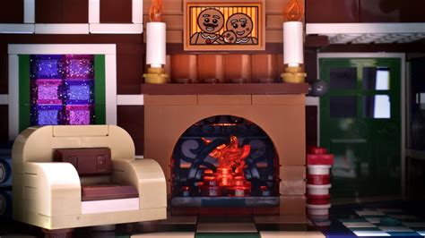 Lego Festive Fireplace Youtube